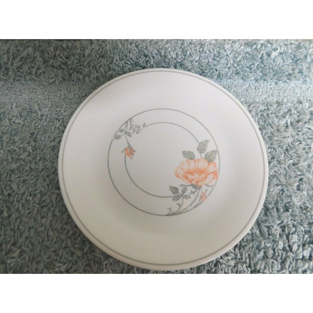 Corelle Corning Desert Blossom White Round‎ Salad Plate 8 1/2"